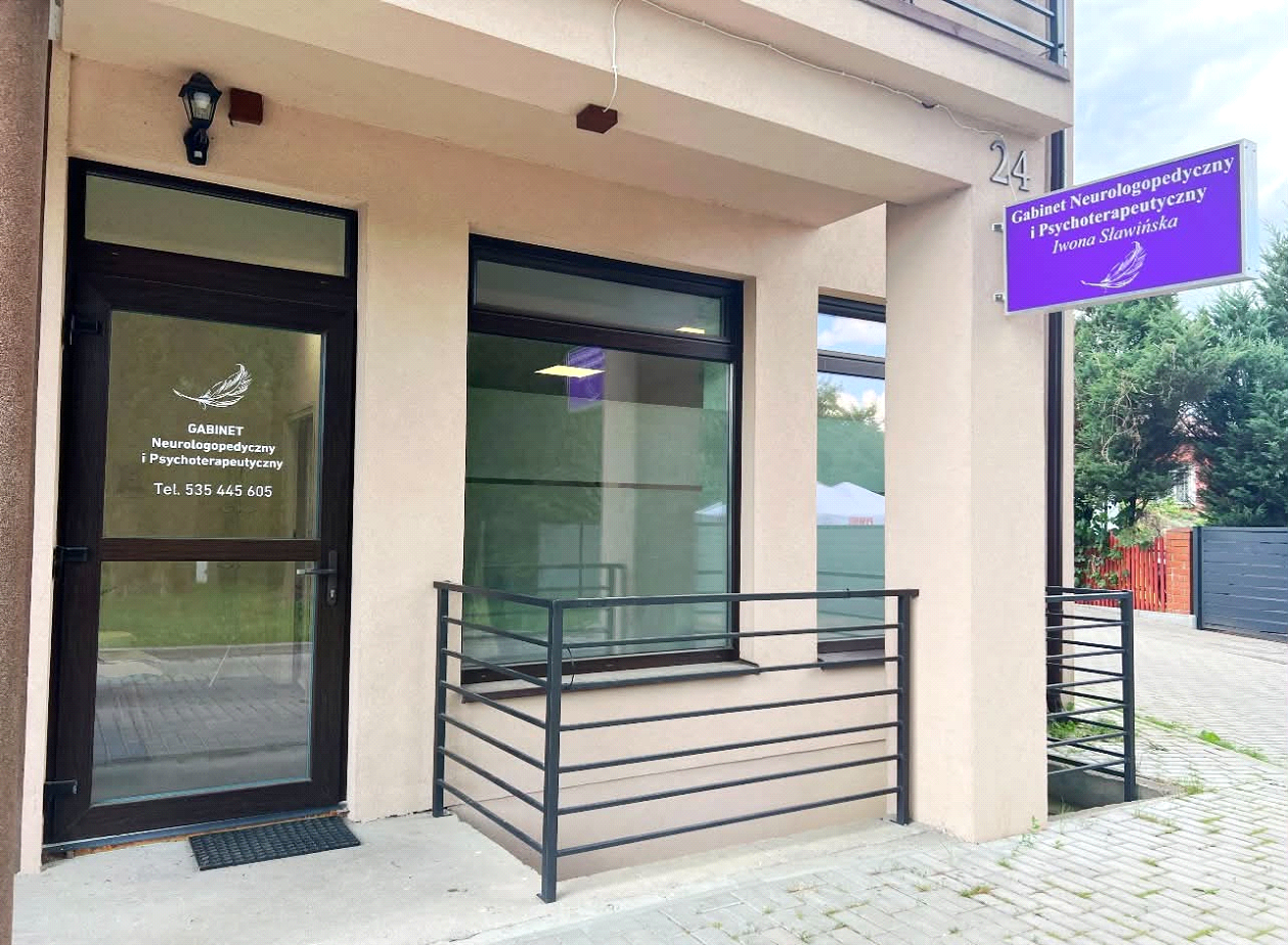 Wejście do gabinetu przy ul. Pocztowej 24